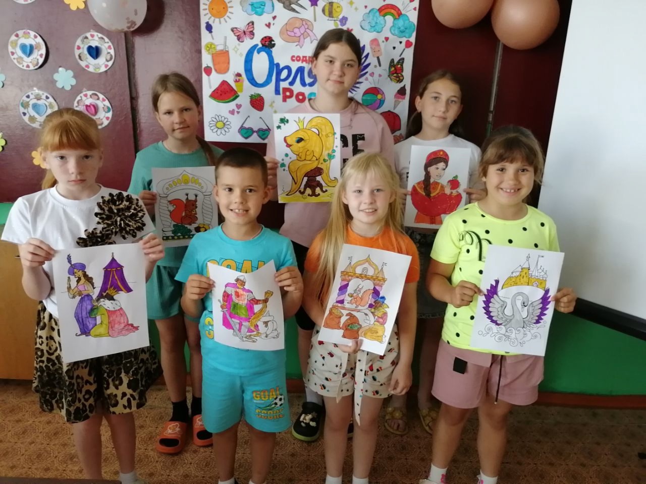Пушкинский день в лагере &amp;quot;Улыбка&amp;quot;!.